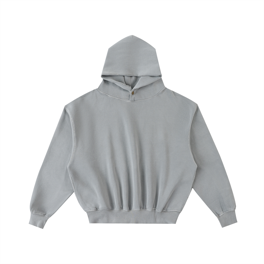 Frayed Fleece Hoodie