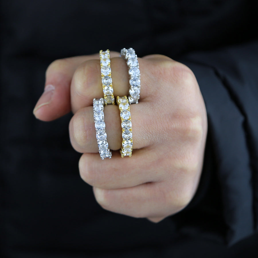 Mens Casual Simple Ring