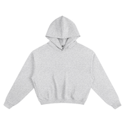 Cotton Cropped Hoodie