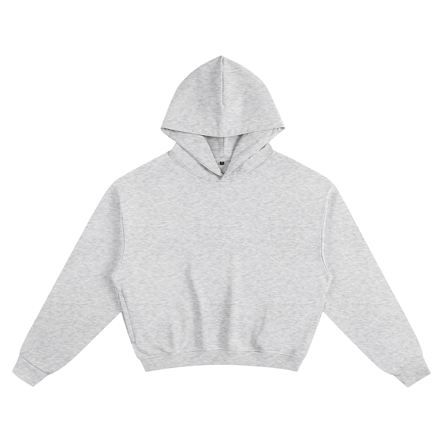 Cotton Cropped Hoodie
