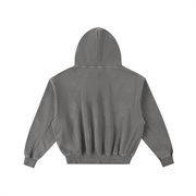 Frayed Fleece Hoodie