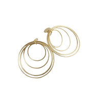 Multi-layer Round Earrings