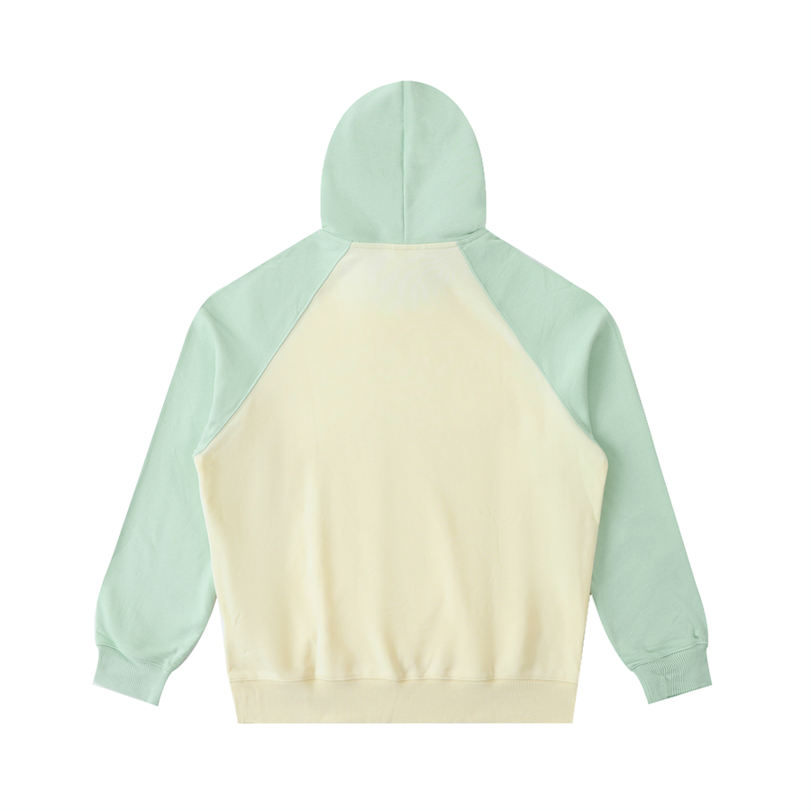 Color-Block Sleeve Hoodie