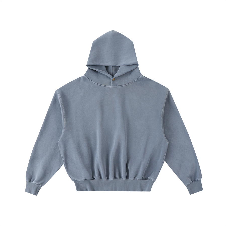 Frayed Fleece Hoodie