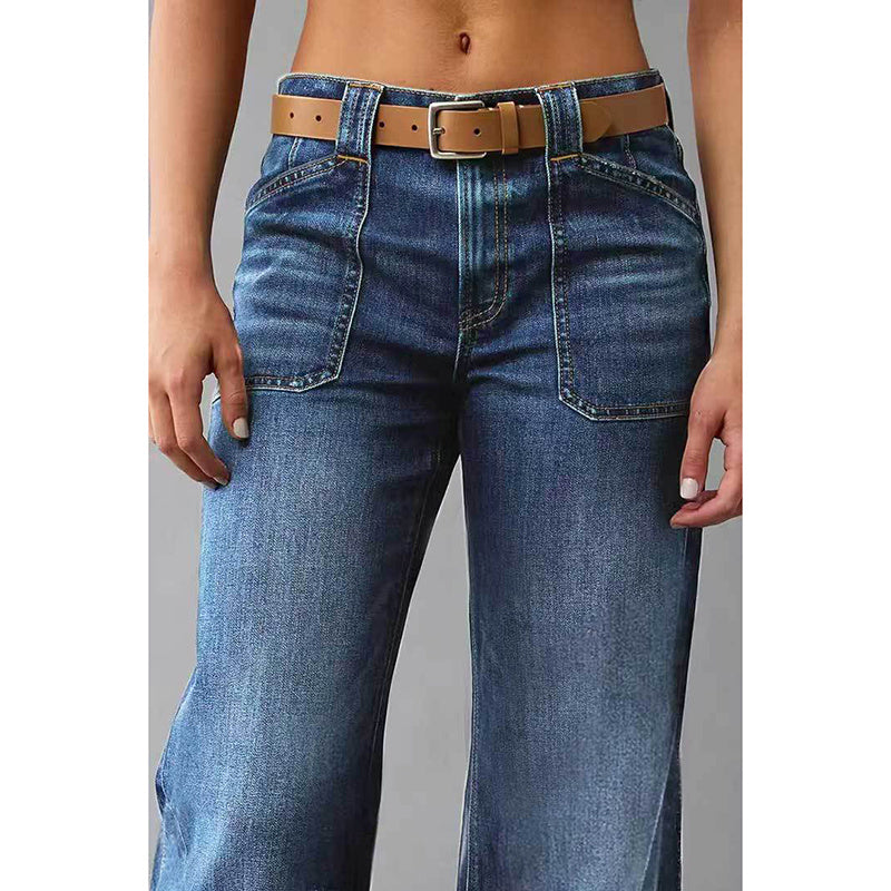 Womens Straight Leg Jeans