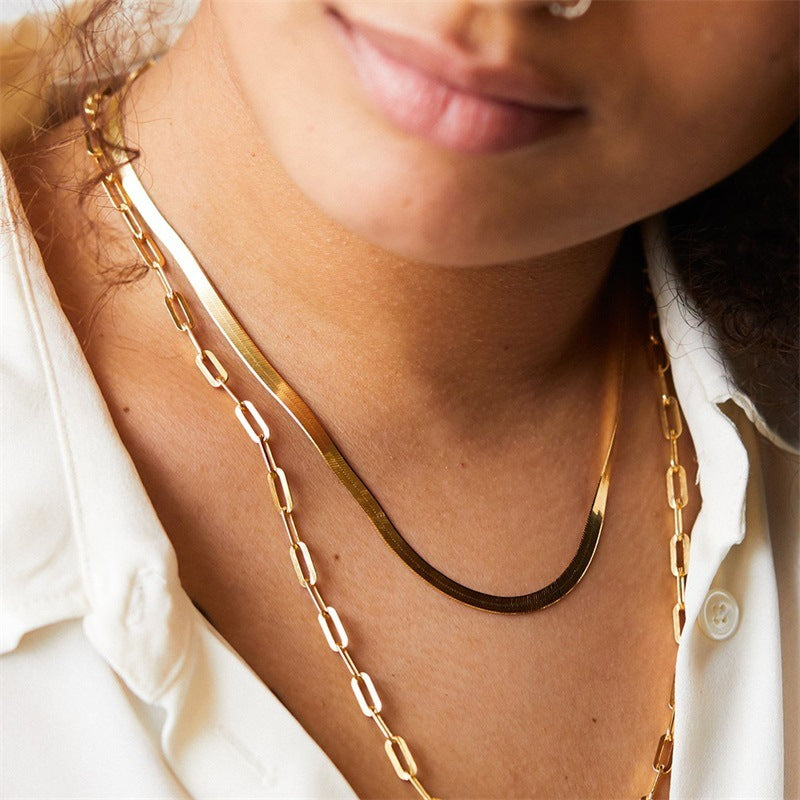 Simple Layered Necklace