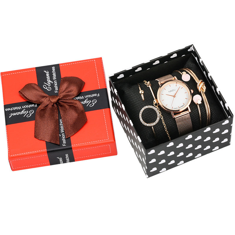 Ladies Quartz Watch Set
