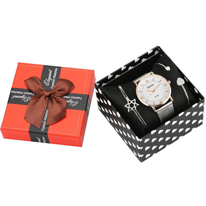 Ladies Quartz Watch Set