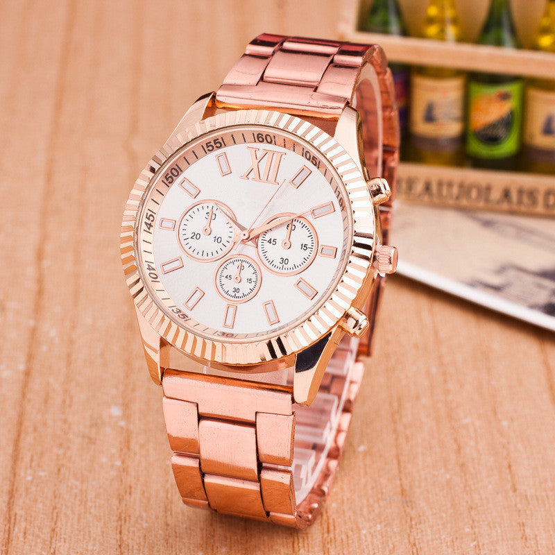 Quartz Steel Band Watch