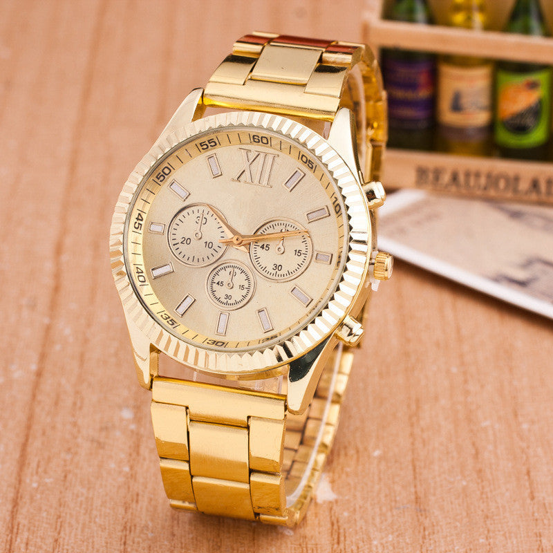 Quartz Steel Band Watch