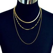 Snake chain necklace