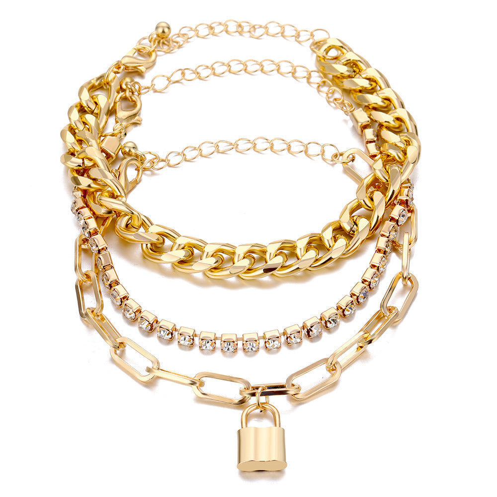 Ladies Vintage Twist Chain Bracelet