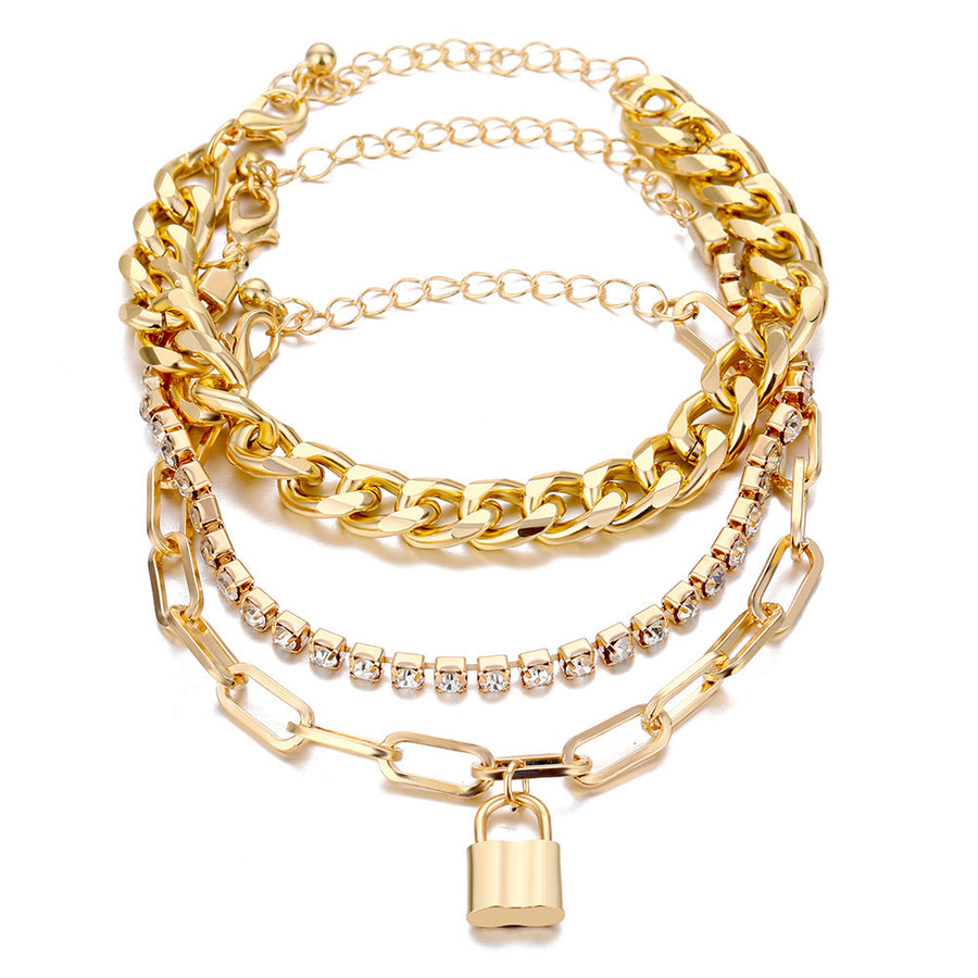 Ladies Vintage Twist Chain Bracelet