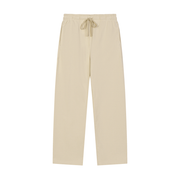 Solid Color Straight-Leg Sweatpants