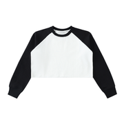 Raglan Crop Sweatshirt