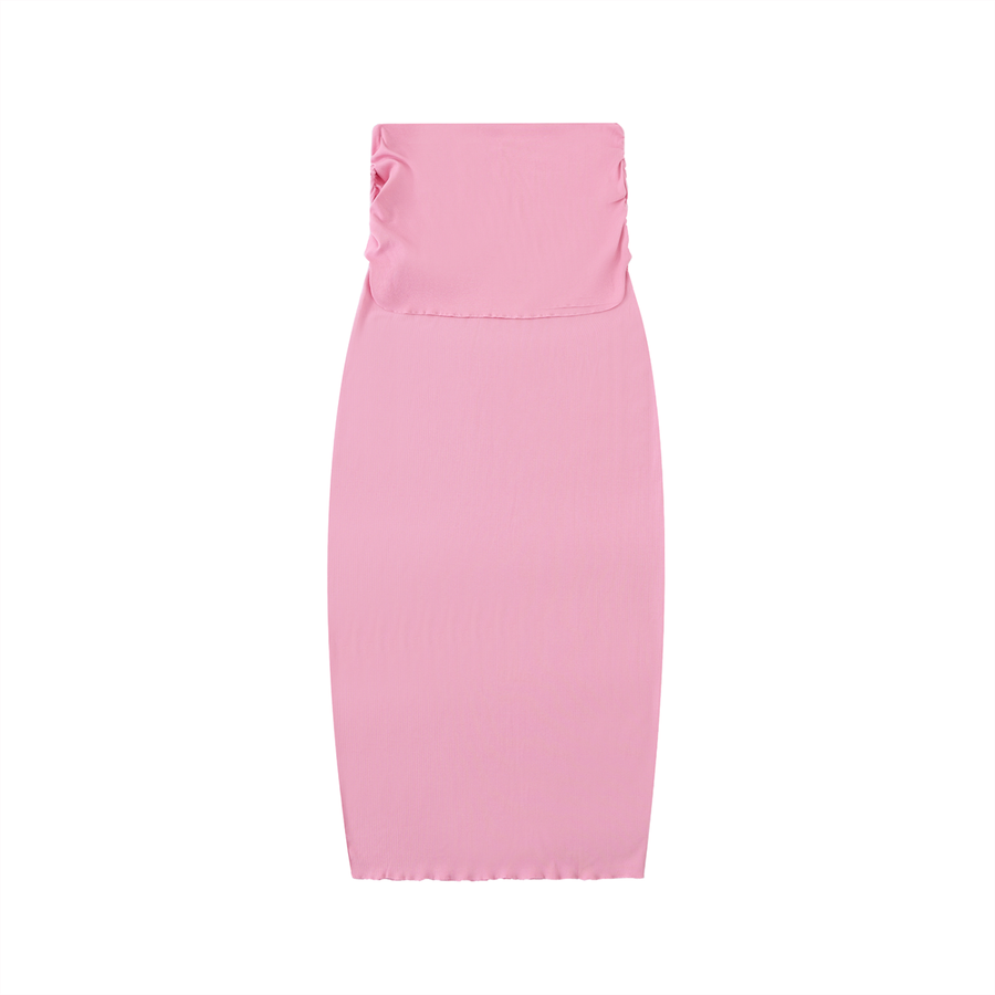 Straight Hip Slim Maxi Skirt