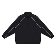 Striped Sleeve Jacket