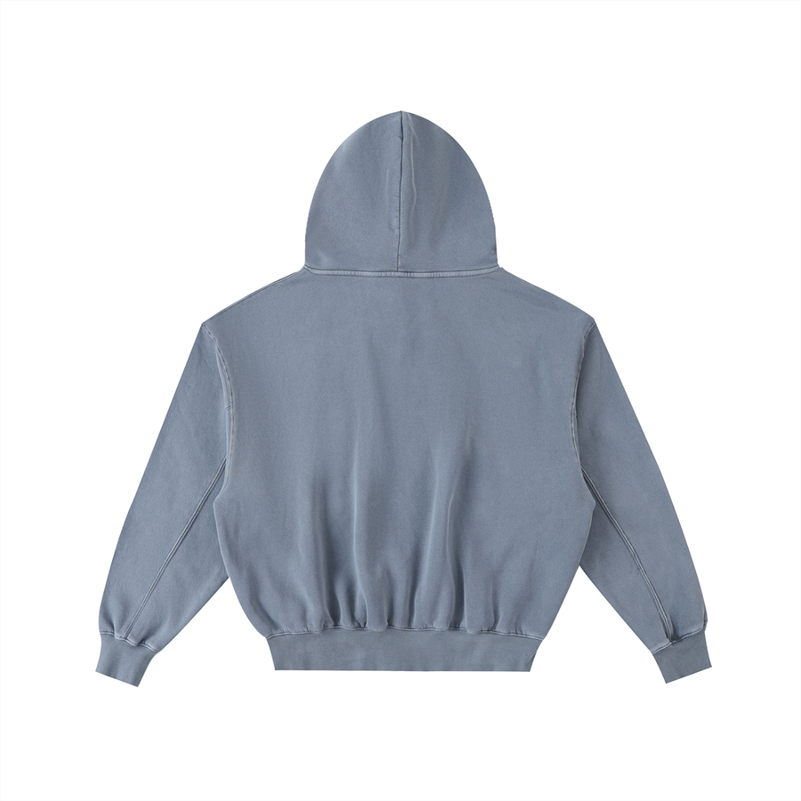 Frayed Fleece Hoodie