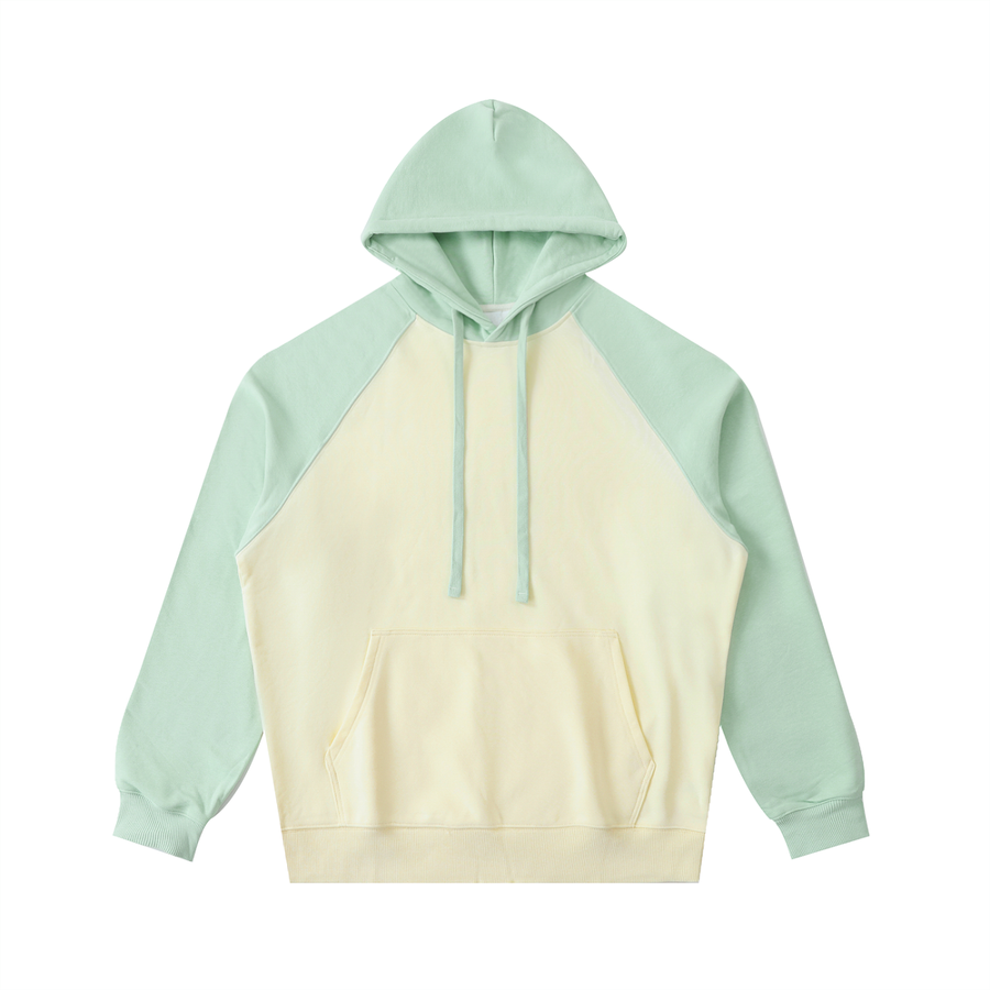 Color-Block Sleeve Hoodie