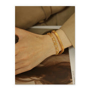 Exaggerated Thick Chain Bracelet