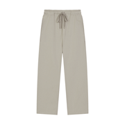 Solid Color Straight-Leg Sweatpants