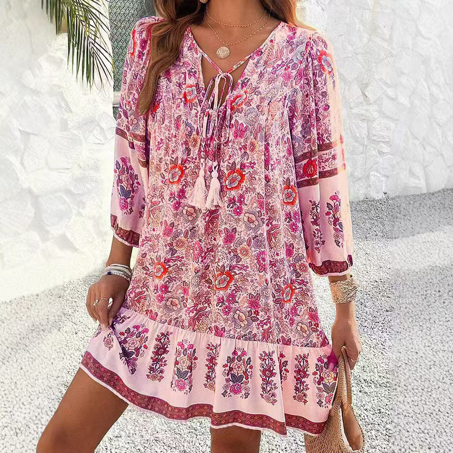 Bohemian Holiday Dress