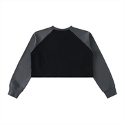 Raglan Crop Sweatshirt