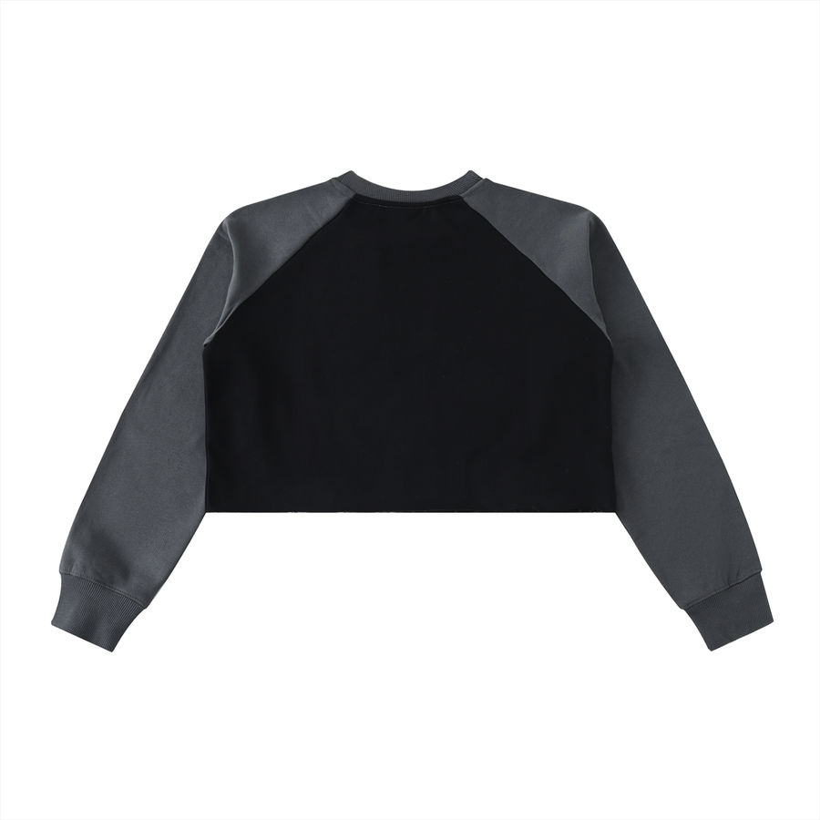 Raglan Crop Sweatshirt