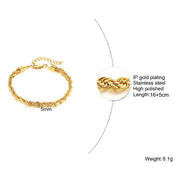 Women's Cuban Link Stainless Steel