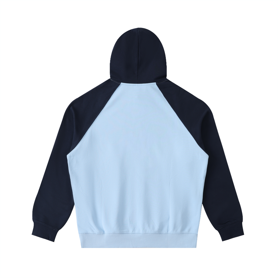 Color-Block Sleeve Hoodie