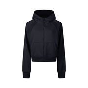 Zip-Through Cropped Hoodie