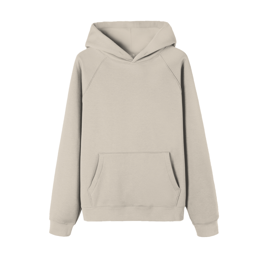 Essential Raglan Fleece Hoodie