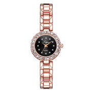 Crystal quartz watch set