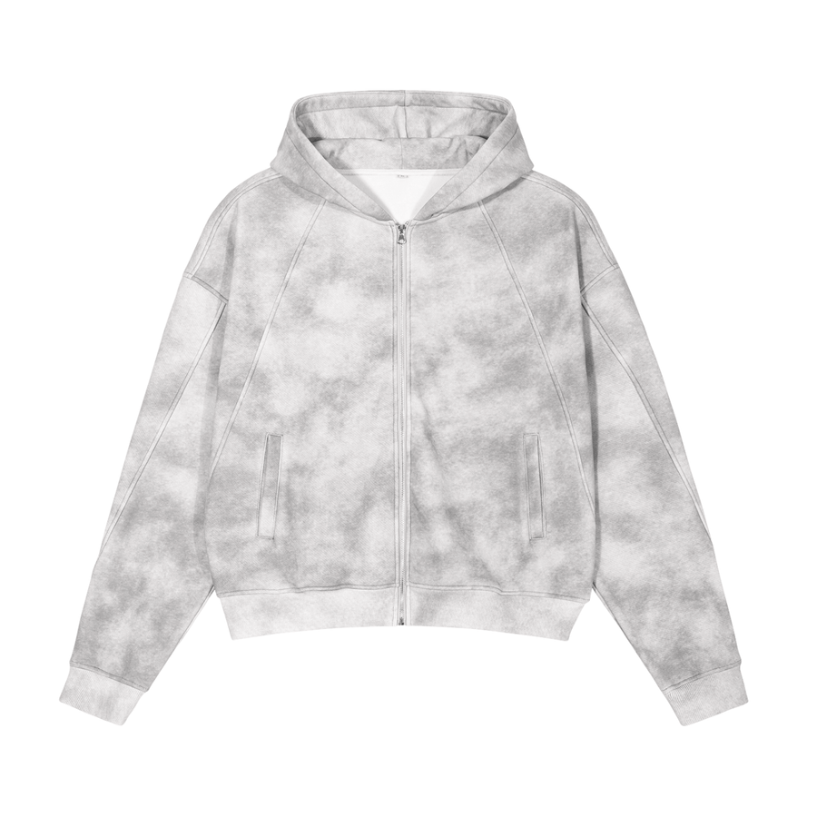 Zip-Up Fleece Hoodie