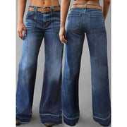 Womens Straight Leg Jeans