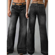 Womens Straight Leg Jeans