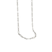 Minimalist niche chain choker necklace