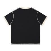 Stitched Cotton T-Shirt