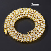 Diamond Tennis Chain Necklace