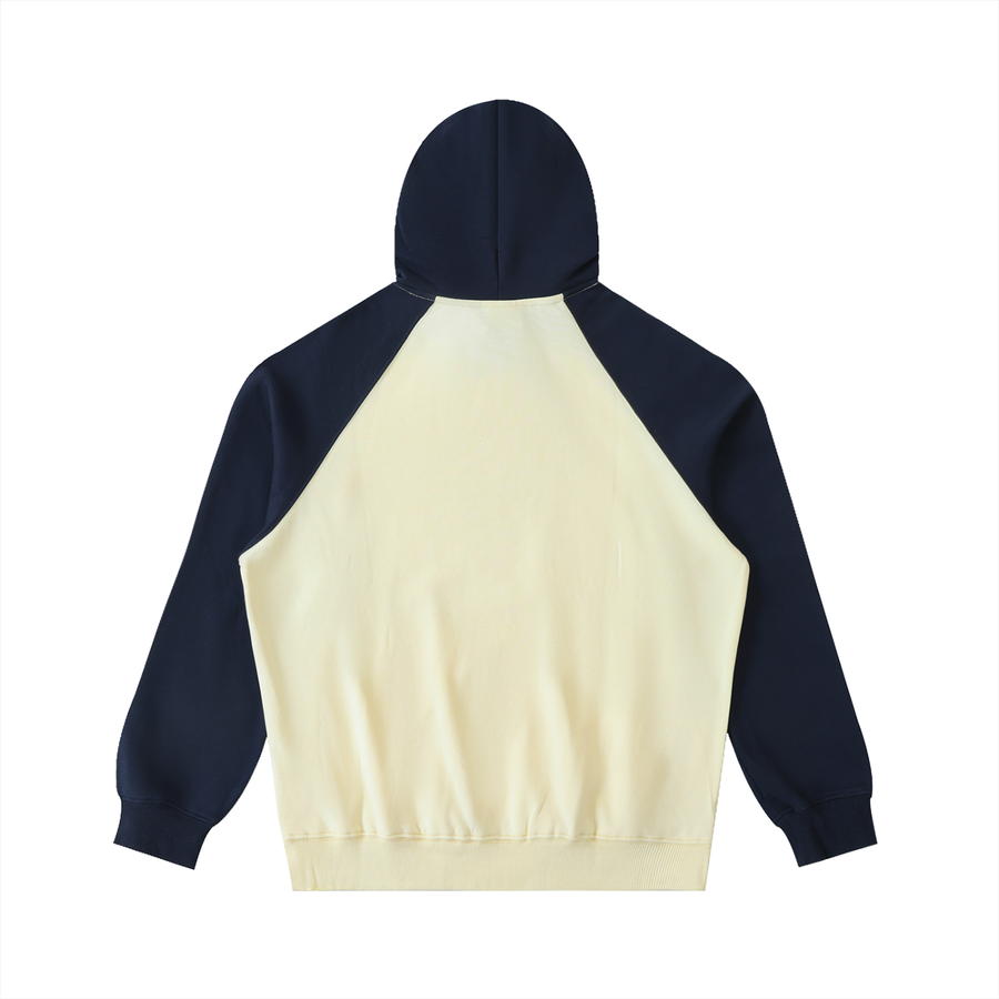 Color-Block Sleeve Hoodie