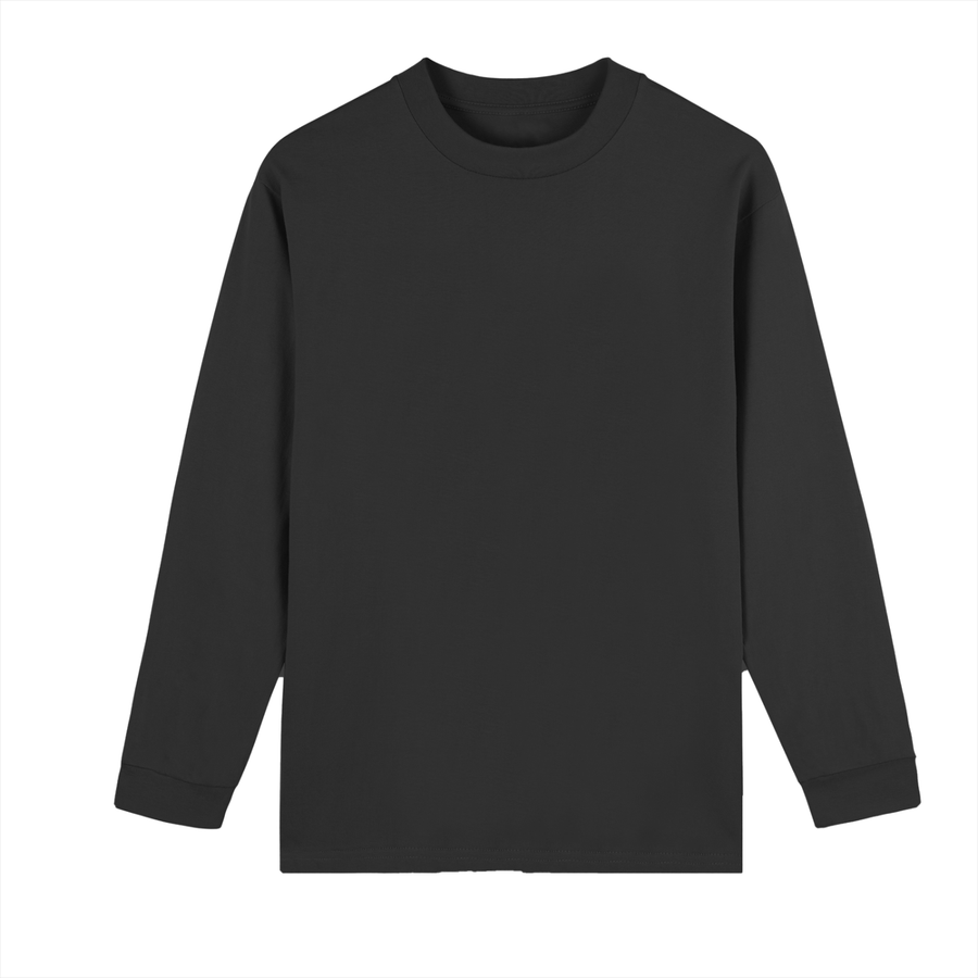 Crew Neck Drop Long Sleeve