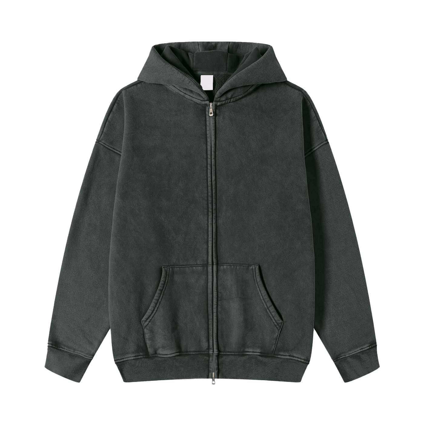 Zip Fleece Hoodie
