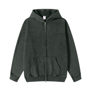 Zip Fleece Hoodie