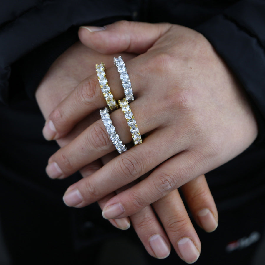 Mens Casual Simple Ring