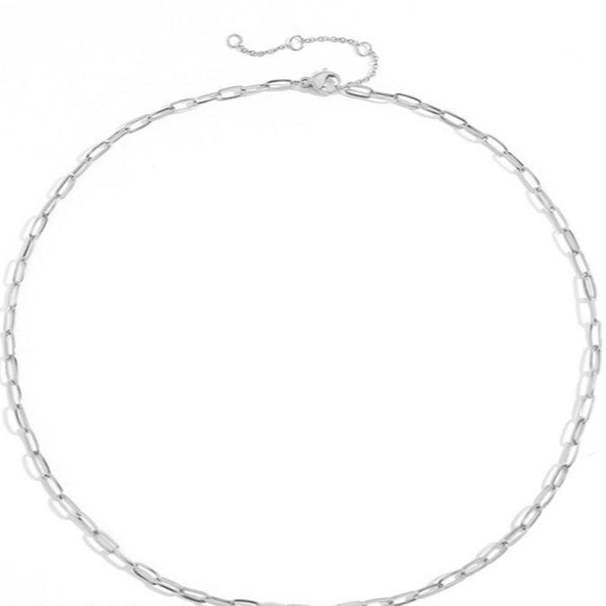 Paperclip Chain Necklace