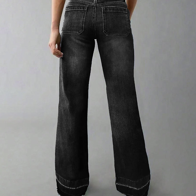 Womens Straight Leg Jeans