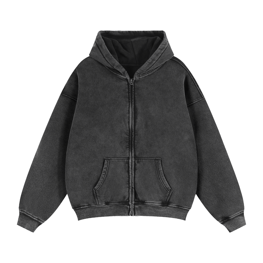 Zip-Through Fleece Hoodie