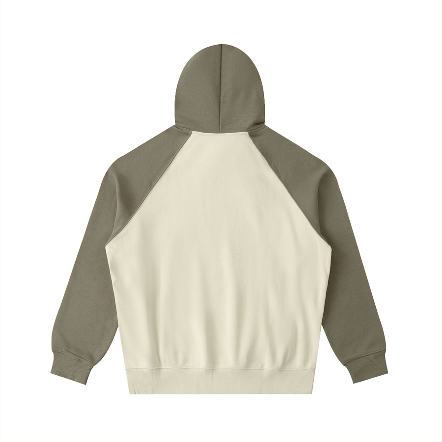 Color-Block Sleeve Hoodie