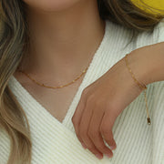 Stainless Water Wave Chain