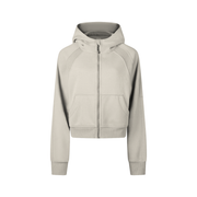 Zip-Through Cropped Hoodie